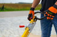 CEDRUS ZG06 SOIL COMPACTOR REVERSIBLE PLATE COMPACTOR FRONT/REAR 122 KG /6.5KM + TRANSPORT WHEELS + MAT ZG 06 - AUTHORIZED CEDRUS DEALER