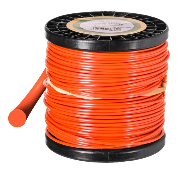 Řezací šňůra 2,7/70m kulatá oranžová Cívka CEDRUS DBPLCEDBD01/05RO - OFICIÁLNÍ DISTRIBUTOR - AUTORIZOVANÝ PRODEJCE CEDRUS