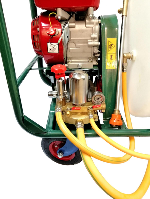 MASTERCUT OS100T/40 DIESEL WHEELBARROW TROLLEY SPRAYER ON WHEELS 100L