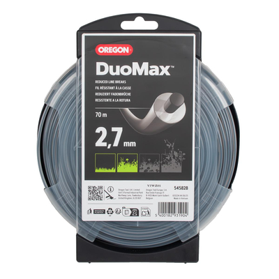 Żyłka tnąca 2.7 mm x 70 m OREGON DuoMax/Duoline 545828