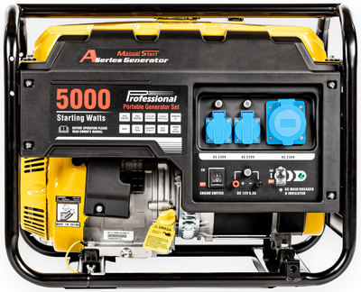 LONCIN LC5000-AS MOCNY AGREGAT GENERATOR PRĄDOTWÓRCZY 3x230V AVR  5kW -  EWIMAX OFICJALNY DYSTRYBUTOR - AUTORYZOWANY DEALER LONCIN