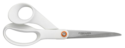 Nożyczki uniwersalne Fiskars białe 21 cm 1020412 – nożyce biurowe i domowe