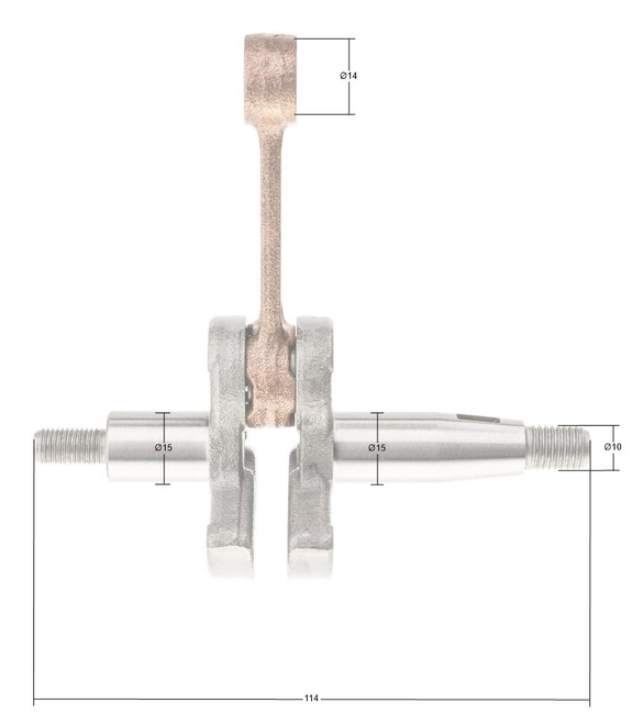 Klikový hřídel Kawasaki TH48 49119-2173