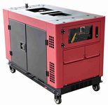 CEDRUS DG12E-3F GENERÁTOR GENERÁTOR 12kW / 20 hp 230/400V AVR TICHÁ VERZE CEDRUS 12 kW KD292FA DIESEL