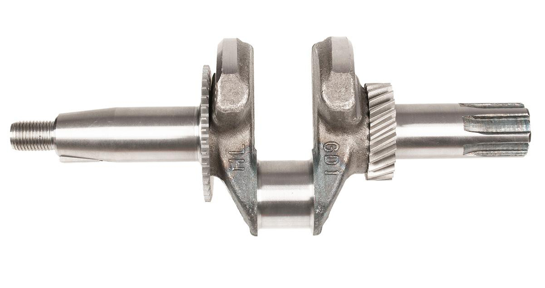 Wał korbowy Loncin LC170F-2 GL 130290450-0002 widok z góry