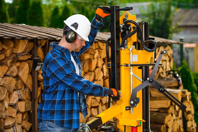 CEDRUS LS10 ŁUPARKA DO DREWNA HYDRAULICZNA ELEKTRYCZNA CEDRUS CEDLS10V PIONOWA RĘBAK NACISK 22 TONY - EWIMAX - OFICJALNY DYSTRYBUTOR - AUTORYZOWANY DEALER CEDRUS