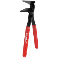 Dedra 12P006 Cęgi dekarskie odgięte 90° 260 mm szczypce blacharskie falcowe do blachy