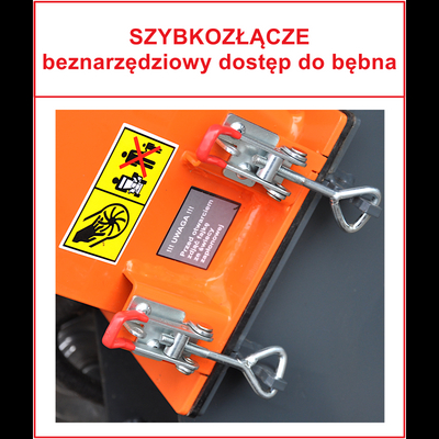 Grass P4206 GRASS Rozdrabniacz spalinowy rębak do gałęzi drewna łuparka 15KM / 15 cm - EWIMAX - OFICJALNY DYSTRYBUTOR - AUTORYZOWANY DEALER GRASS