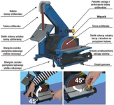 DEDRA DED7809 WOOD BELT SANDER EWIMAX - OFFICIAL DISTRIBUTOR - AUTHORIZED DEDRA DEALER