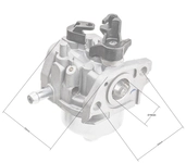 Loncin LC1P61FC carburetor ORIGINAL PART 170021297-0001