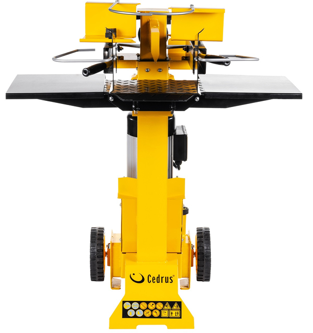 CEDRUS LS07 HYDRAULIC ELECTRIC WOOD SPLITTER CEDRUS LS07V VERTICAL CHIPPER 8 TON PRESSURE CEDLS07V - EWIMAX - OFFICIAL DISTRIBUTOR - AUTHORIZED CEDRUS DEALER