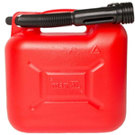 REXXON 5L CANISTER WITH FUNNEL BUBBLE TANK FUEL CONTAINER GASOLINE LIQUIDS CARNISTER WITH APPROVAL