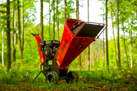 Cedrus RB02 rozdrabniacz spalinowy rębak do gałęzi 10 cm Loncin 6,5 KM