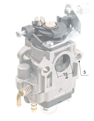 Gaźnik NAC WLBC430 520 580 15mm wykaszarki marketowe NZ129