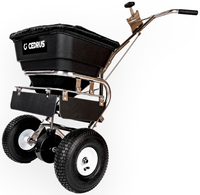 CEDRUS SP31552A 26L SEEDER/SPREADER FOR GARDEN TRACTORS FOR SEEDS, FERTILIZER, SALT, AND SAND - Capacity. 29 L