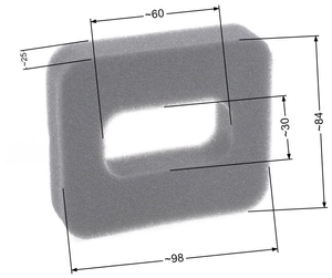 Filtr powietrza Husqvarna 240R;245R 8R07-72