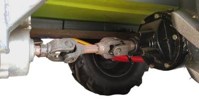 MASTERCUT FH-G200-A DIESEL TURBINE TROLLEY SPRAYER WHEELBARROW WHEELCHAIR SPRAYER WITH DRIVE TURBINE 200L 5.5KM