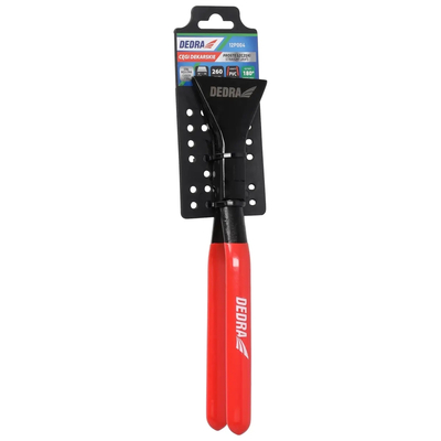 DEDRA 12P004 Cęgi dekarskie proste 260mm, szczypce kleszcze do falcowania blachy