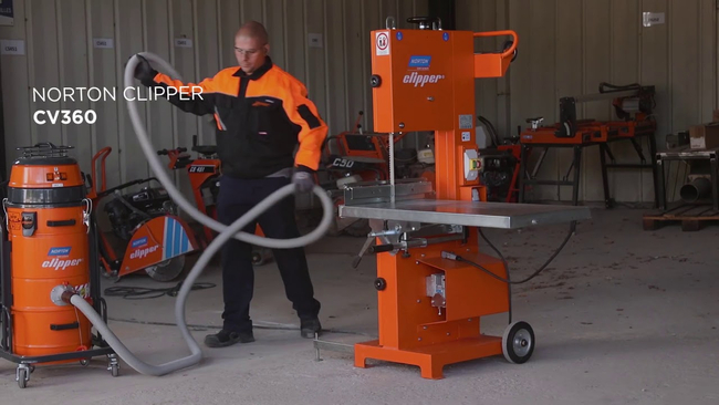 NORTON CLIPPER CB311 MASONRY BAND SAW MASONRY TABLE TABLE SAW FOR HOLLOW BLOCK BUILDING BLOCKS 1.5KW 230V - OFFICIAL DISTRIBUTOR - AUTHORIZED NORTON CLIPPER DEALER