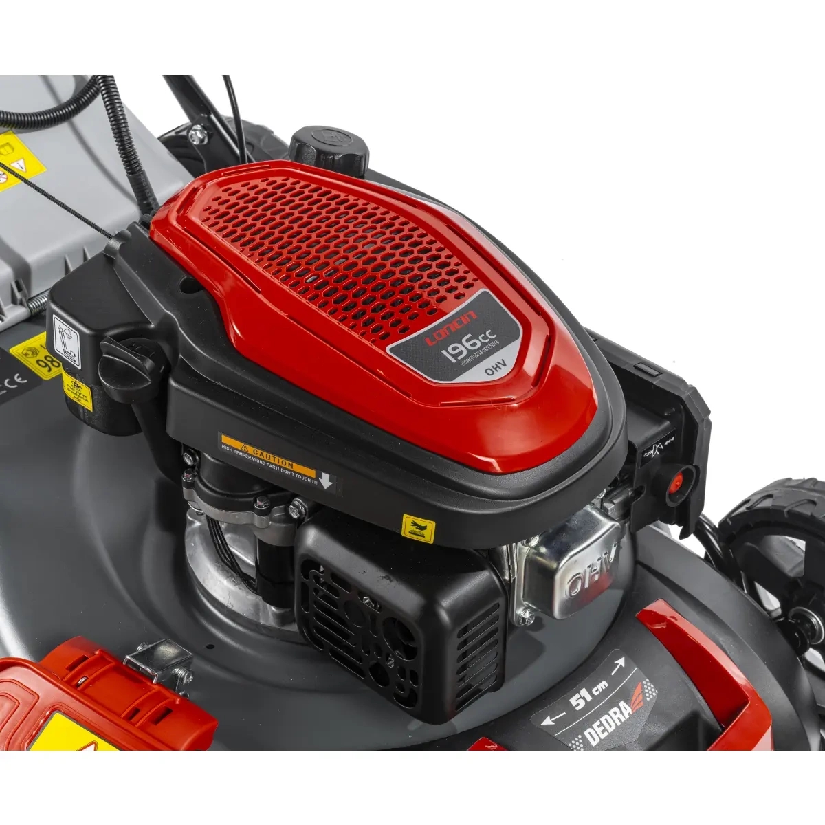 Kosiarka spalinowa Loncin 51cm widok boczny