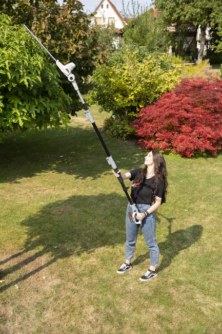 IKRA ICPH 2040 CORDLESS BOOM HEDGE TRIMMER 20V PREMIUM OB-IKRICPH2040 EWIMAX - OFFICIAL DISTRIBUTOR - AUTHORIZED IKRA DEALER