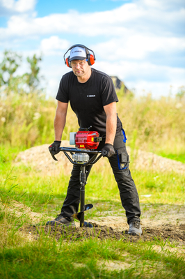 CEDRUS SW03 SPRONNE SOIL DRILLER with AMORTIZER + 200mm drill bit free of charge - OFFICIAL DISTRIBUTOR - AUTHORIZED DEALER CEDRUS