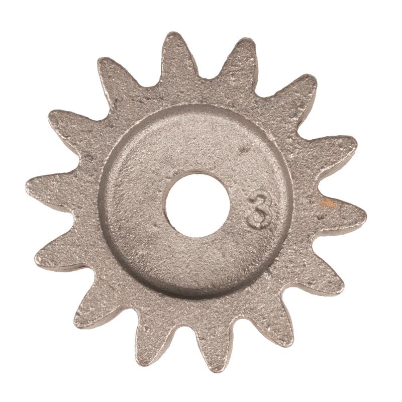 Zębatka napędowa Cedrus 131891 – widok z góry, profil zębów