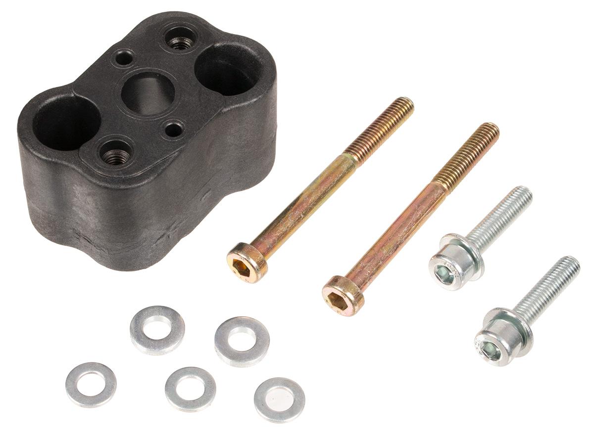 Kołnierz termiczny IBEA P024820 - widok zestawu montażowego