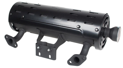Tłumik Loncin LC2V80(T231) wylot na prawo CZĘŚĆ ORYGINALNA 180572403-0001