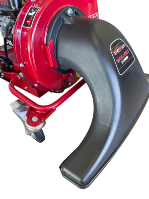 WEIBANG WBLV506C PETROL LEAF VACUUM CLEANER GARDEN LEAF BLOWER ON WHEELS DRIVE + WBLV PIPE FOR LEAVES AND GARDEN DEBRIS PROFESSIONAL - EWIMAX - AUTHORIZED WEIBANG DEALER