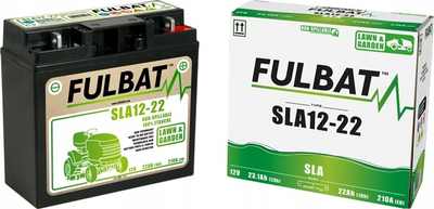 FULBAT 22Ah FULBAT SLA12-22 TRAKTOR BATTERY /182x77x168/ +right maintenance-free 550907 - OFFICIAL DISTRIBUTOR - AUTHORIZED DEALER CEDRUS