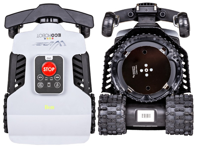 WIPER ECOROBOT IKE S AUTOMATICKÝ ŽACÍ ROBOT 1000m2 GSM, GPS 20-5420-10 - Oficialní distributor - autorizovaný prodejce WIPER