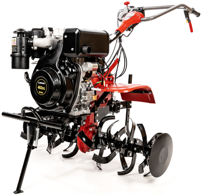 LONCIN 1WG7.5-146FC-Z SPRINIONAL SOIL GRILLER DIESEL CULTIVATOR ROPA ON ESTART STARTER 10HP / 146cm + LARGE WHEELS PUMPED FOR FREE - EWIMAX - OFFICIAL DISTRIBUTOR - AUTHORIZED LONCIN DEALER