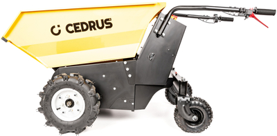 CEDRUS TA500 WOZIDŁO TRANSPORTER AKUMULATOROWY BUDOWLANY OGRODOWY TACZKA WYWROTKA 48V 20AH 1000W - OFICJALNY DYSTRYBUTOR - AUTORYZOWANY DEALER CEDRUS