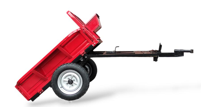 MASTERCUT MC370-08 PŘÍVĚS SE SEDADLEM PRO JEDNONÁPRAVOVÝ TRAKTOR MASTERCUT MC370 / CEDRUS TJ01,TJ02