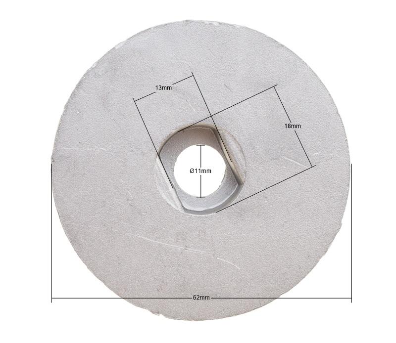 Adapter kosiarki Castel Garden 22.2mm 17-639 zdjęcie 4