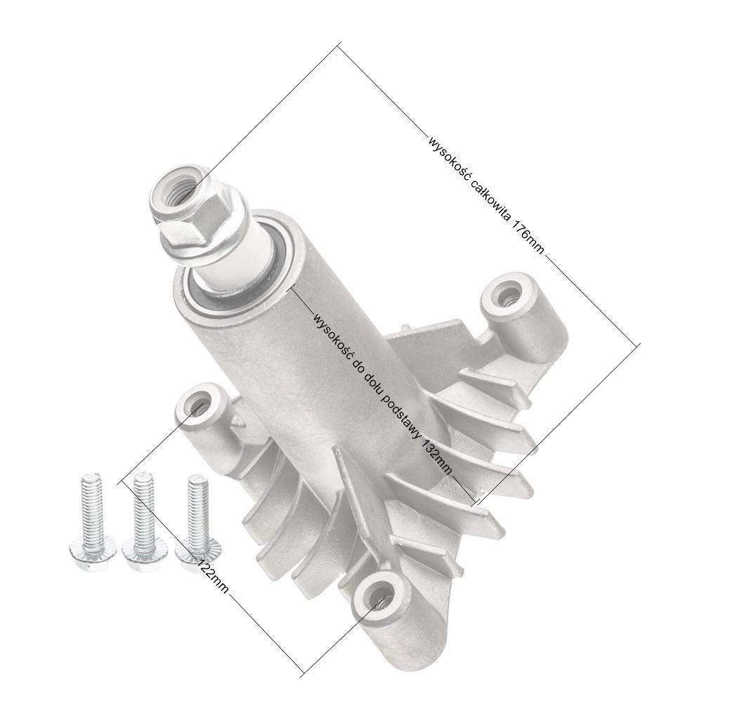 Adapter kosiarki Husqvarna YT150 CT – rysunek wymiarowy