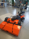 Zamiatarko-odśnieżarka spalinowa Oleo-Mac PKR 100 SET B&S BRIGGS&STRATTON