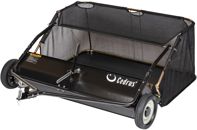 CEDRUS SP31109 sběrač trávy a listí pro traktor 122cm - 