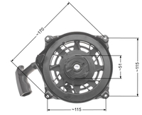 Rozrusznik B&S Quantum zam. 497680 NZ545