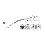 DEDRA 31A034 Palnik gazowy PIEZO 3kW, elastyczna dysza 23cm, lutownica EN417 ([dedra.pl](https://dedra.pl/product-pol-41859-Palnik-gazowy-z-zaplonem-PIEZO-elastyczna-dysza-3kW-DEDRA-31A034.html?utm_source=openai))