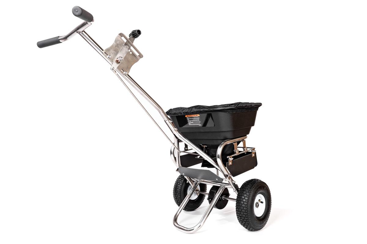 Cedrus SP31552A 26L push spreader side view