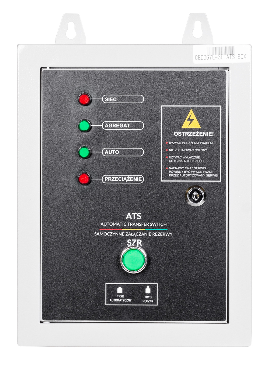 CEDRUS ATS-DG1 MODUŁ AUTOMATYKI ATS SZR AUTOMATYKA DO AGREGATÓW CEDRUS DG7E-3F / DG8.5E-3F -OFICJALNY DYSTRYBUTOR - AUTORYZOWANY DEALER CEDRUS