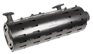 Loncin LC2V80(T231) tlumič výfuku levý výstup ORIGINÁLNÍ DÍL 180572402-0001