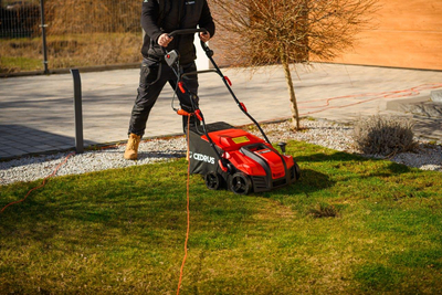 CEDRUS WE40 WERTYKULATOR DO TRAWY AREATOR 2w1 AERATOR + 2 WAŁKI 2000W / 40cm CEDWE40 - EWIMAX - OFICJALNY DYSTRYBUTOR - AUTORYZOWANY DEALER CEDRUS