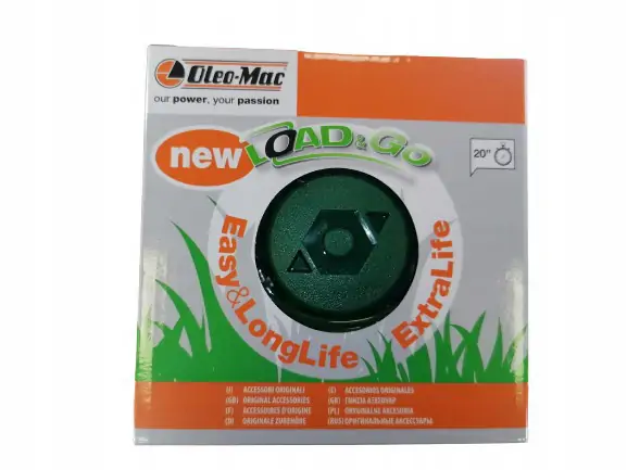 Głowica żyłkowa LONGLIFE 2.4 MM Ø130 MM 63129008 w opakowaniu