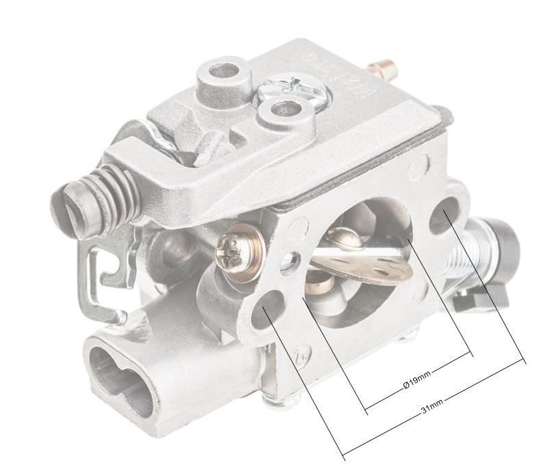 Gaźnik Partner 511;543 WT-680 szczegóły montażu