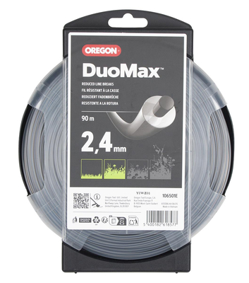 Żyłka tnąca 2.4 mm x 90 m OREGON DuoMax/Duoline 106501E