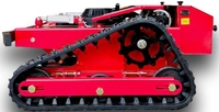 MASTERCUT JFRC55S SEKACÍ ROBOT NA DÁLKOVÉ OVLÁDÁNÍ HYBRIDNÍ PÁSOVÝ TRAKTOR NA TRÁVU POD PANELEM SEKAČKA NA DÁLKOVÉ OVLÁDÁNÍ
