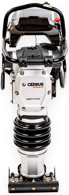 CEDRUS ST77H-PRO ZAGĘSZCZARKA SKOKOWA DO GRUNTU STOPA WIBRACYJNA HONDA UBIJARKA PŁYTOWA SKOCZEK 77kG + KOŁA TRANSPORTOWE GRATIS CEDRUS PROFESSIONAL CEDST77H-PRO - OFICJALNY DYSTRYBUTOR - AUTORYZOWANY DEALER CEDRUS